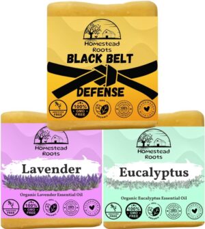 Sample Pack- Black Belt Defense-Lavender-Eucalyptus